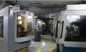 CNC electric discharge machine of VOLLMER